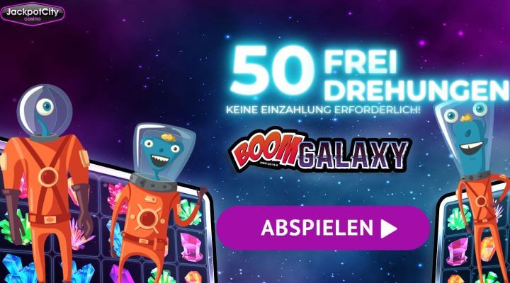 Jackpot City – 50 Freispiele ohne Einzahlung sofort erhältlich