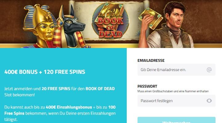 Lucky Dino Casino – 20 Gratis Freispiele