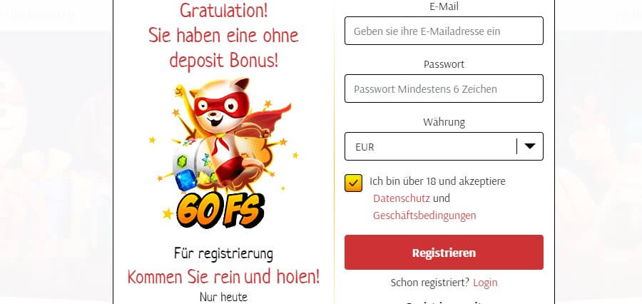 supercat casino bonus
