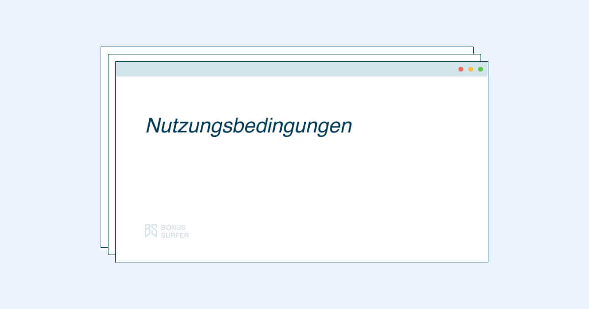 Nutzungsbedingungen