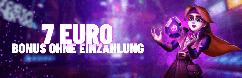7 Euro Bonus ohne Einzahlung Banner