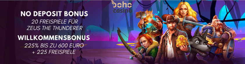 boho casino banner