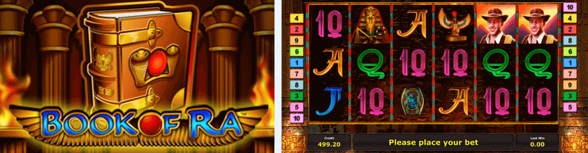 book of ra slot banner