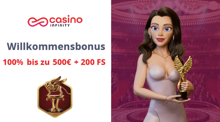 Casino Infinity – attraktive Boni und eine große Spielauswahl