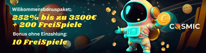 cosmicslot casino banner