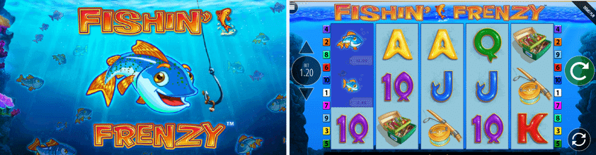 fishin frenzy slot banner