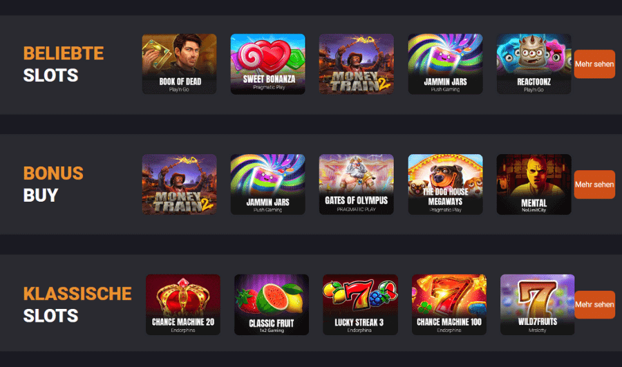  Freshbet Casino Spiele