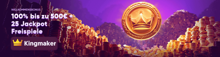 kingmaker casino banner