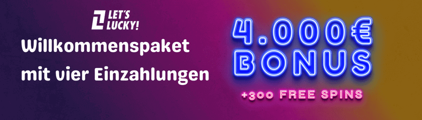 LetsLucky Casino Banner