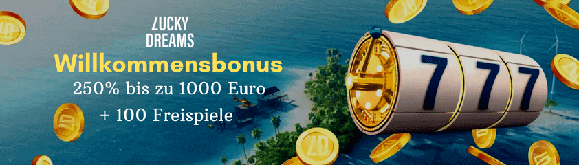  LuckyDreams Casino Banner