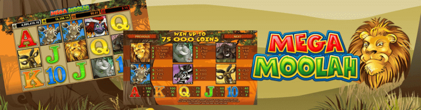 mega moolah slot gameplay