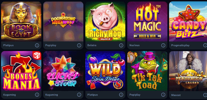 thunderpick casino spiele