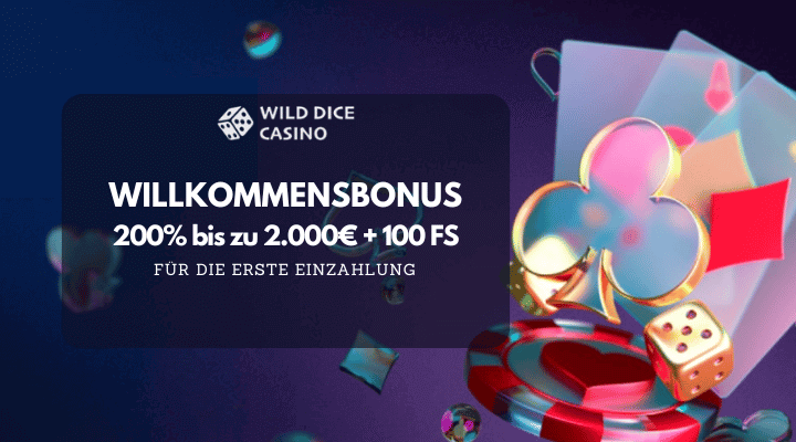Wild Dice Online Casino Bewertung und Angebote